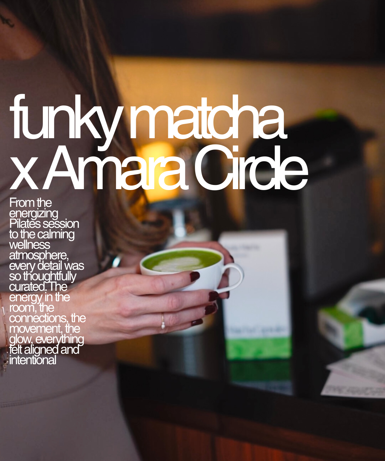Funky Matcha x Amara Circle Event Zurich