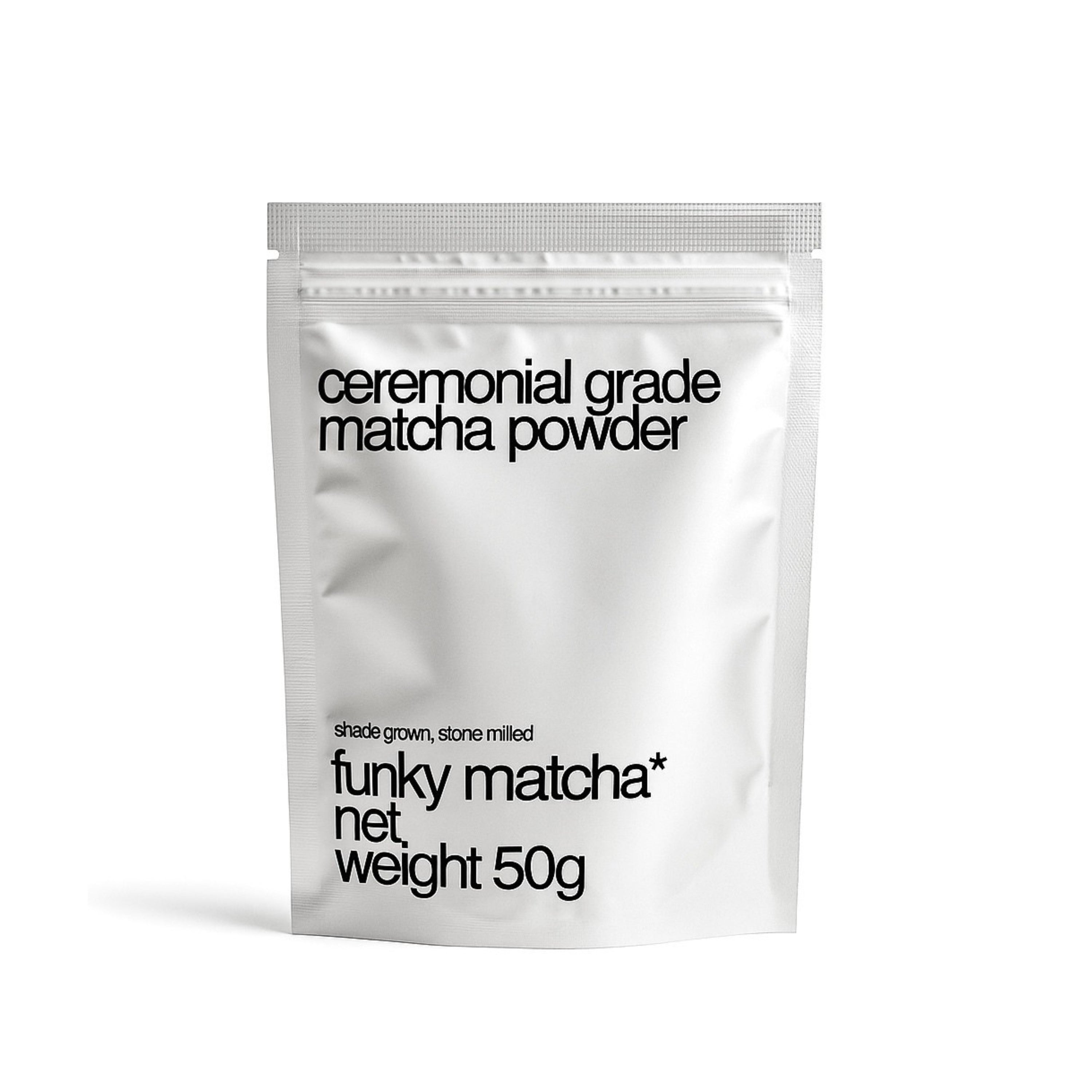 Funky Matcha Gift Set - Ceremonial matcha powder, black bamboo set