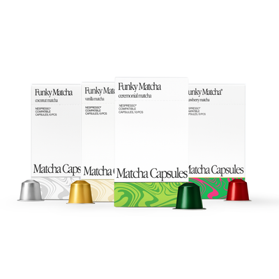 Matcha Pods Variety Pack – 40 Pods (Nespresso® Compatible)