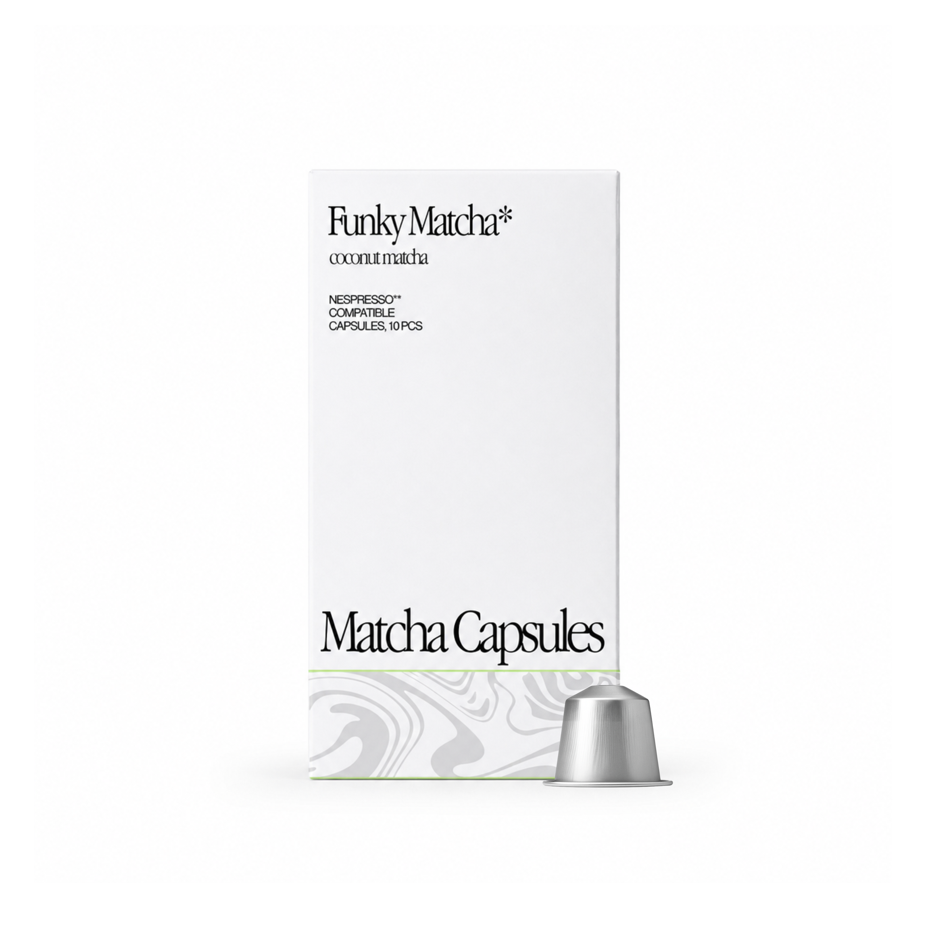 Coconut Matcha Pods (Nespresso® Compatible)*