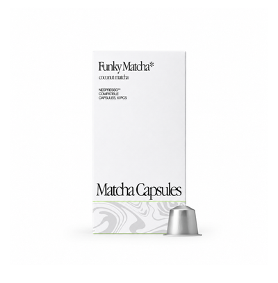 Coconut Matcha Pods (Nespresso® Compatible)*