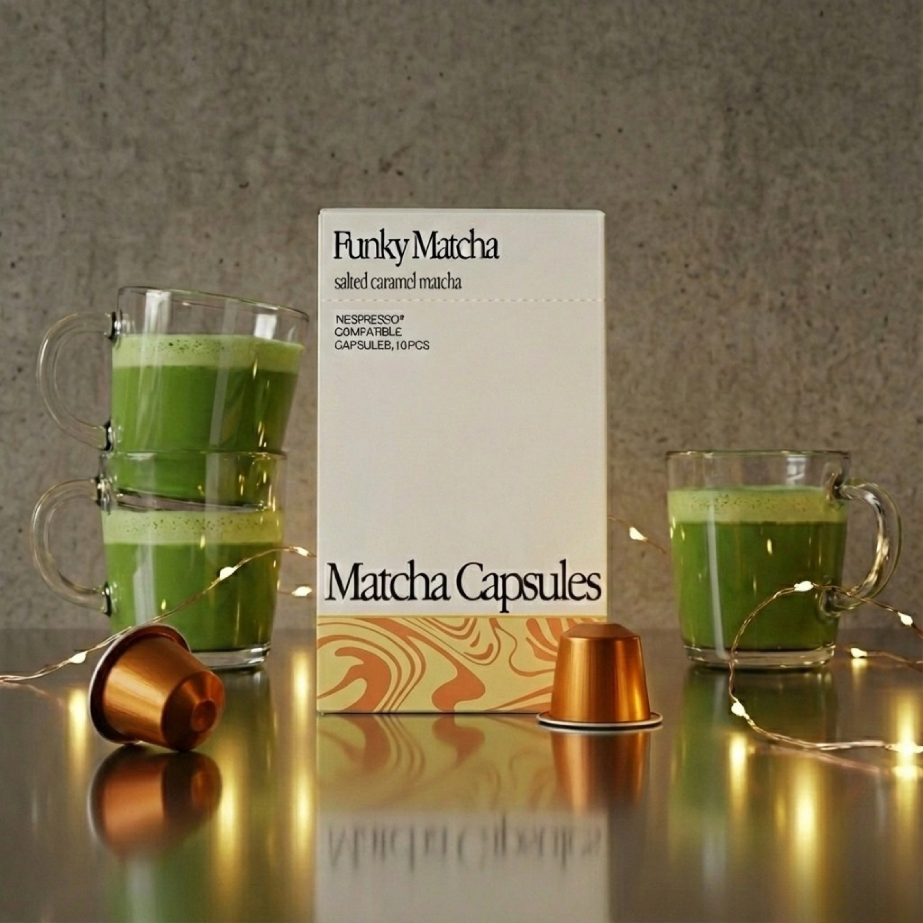 Salted Caramel Matcha Pods (Nespresso® Compatible)