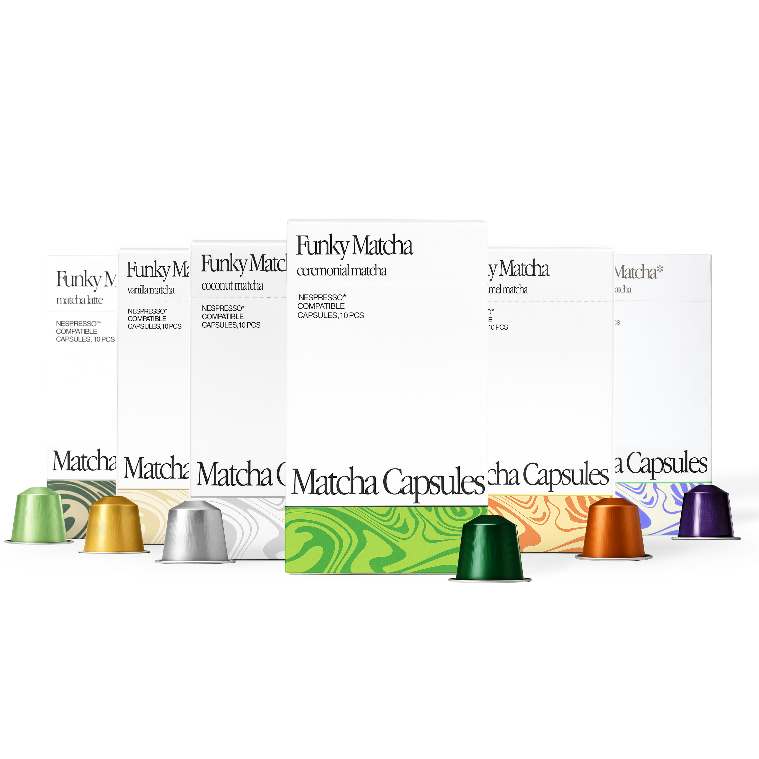 Matcha Pods Variety Pack – 60 Pods (Nespresso® Compatible)*
