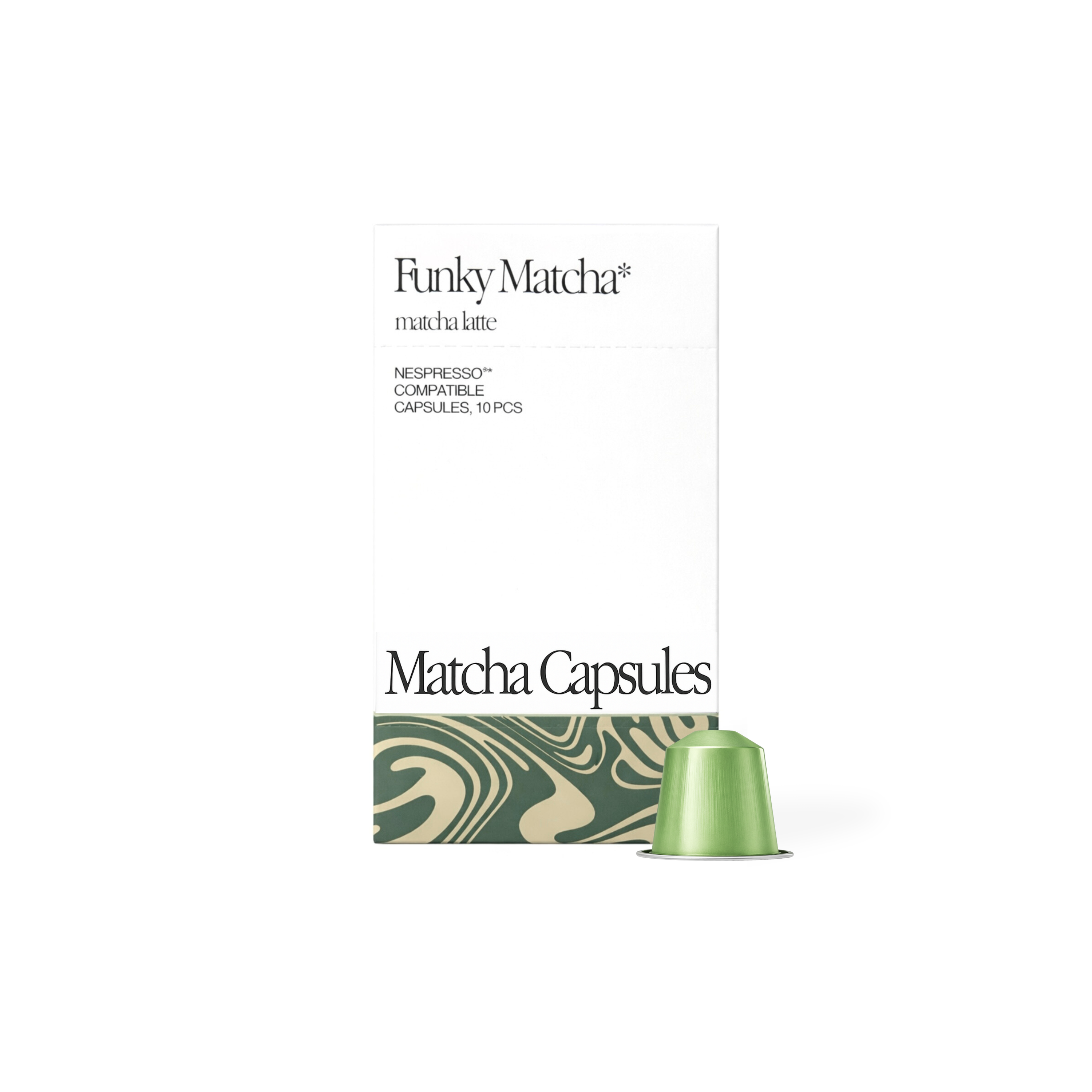 Matcha Latte Pods – Nespresso Compatible, 10 Pack – Funky Matcha