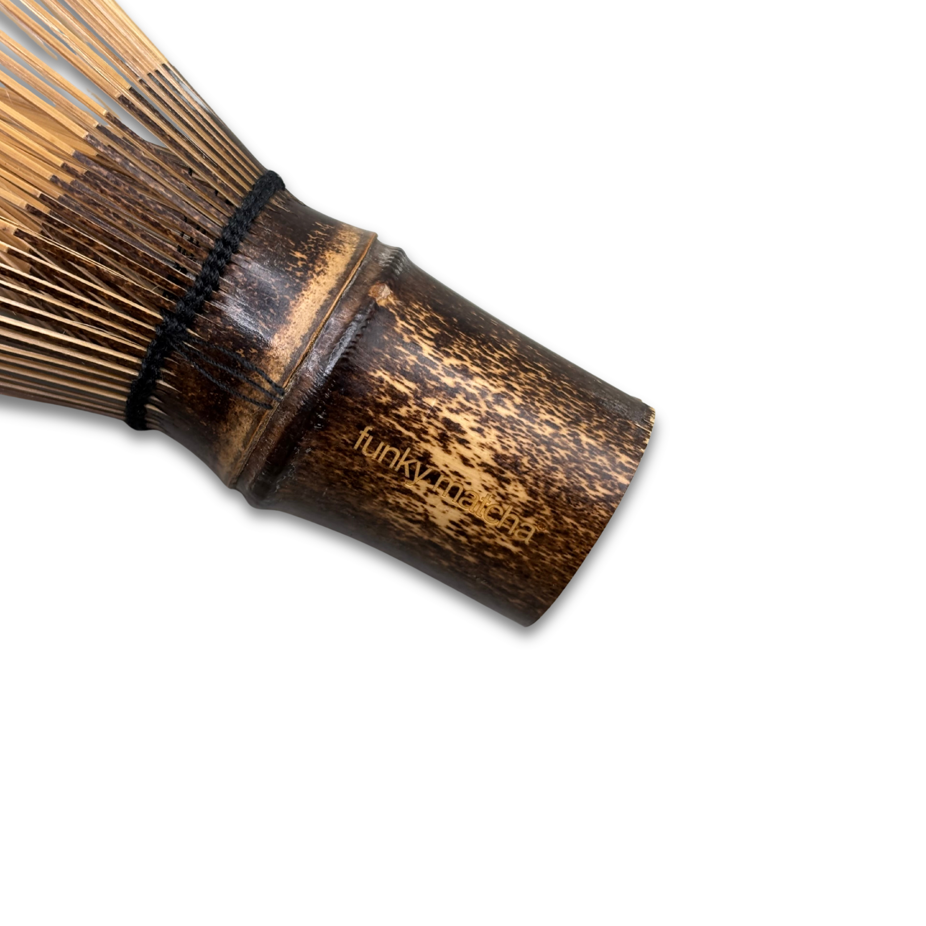 Handcrafted Black Bamboo Chasen — Limited Edition