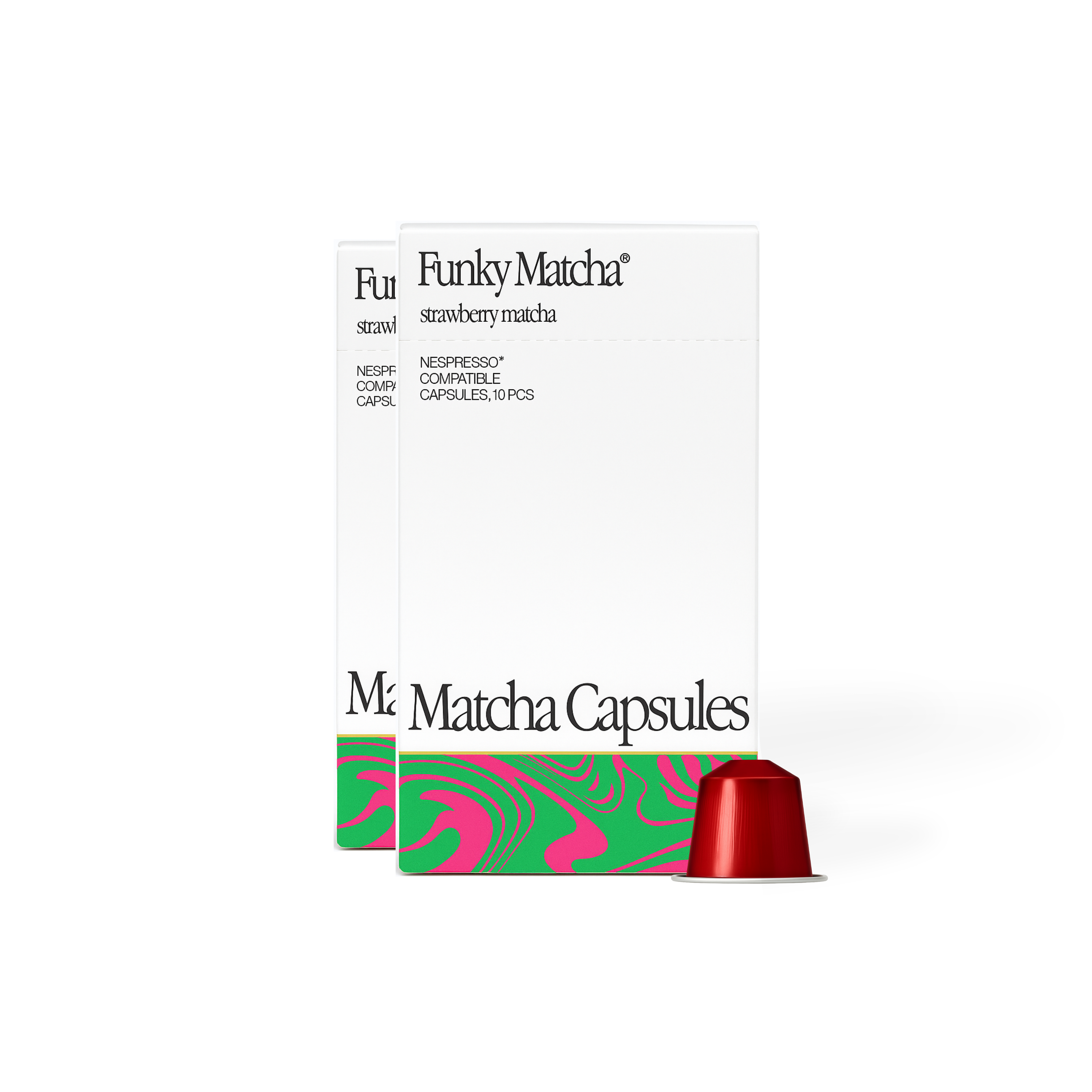 Strawberry Matcha Pods (Nespresso® Compatible)