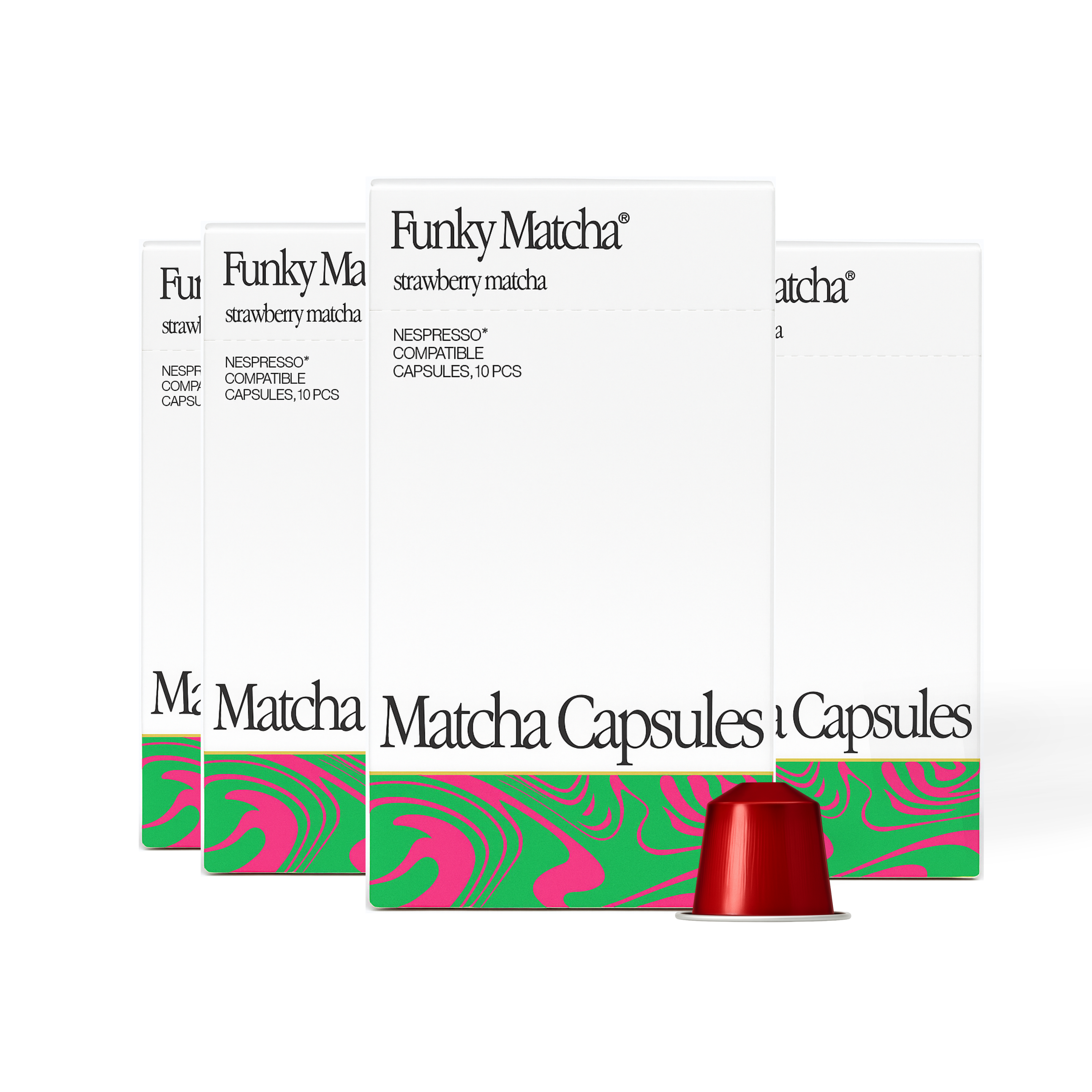 Strawberry Matcha Pods (Nespresso® Compatible)