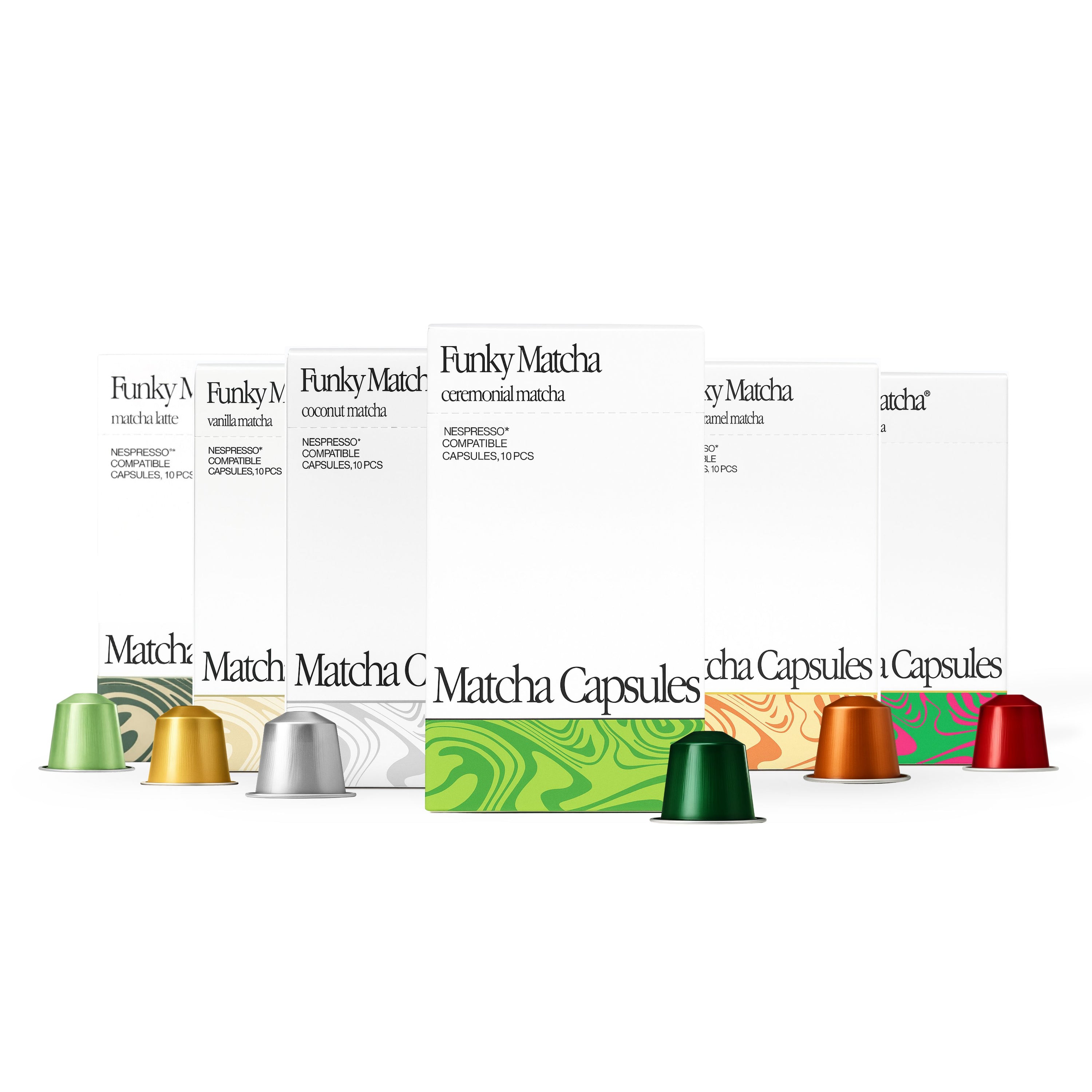 Matcha Pods Variety Pack – 60 Pods (Nespresso® Compatible)